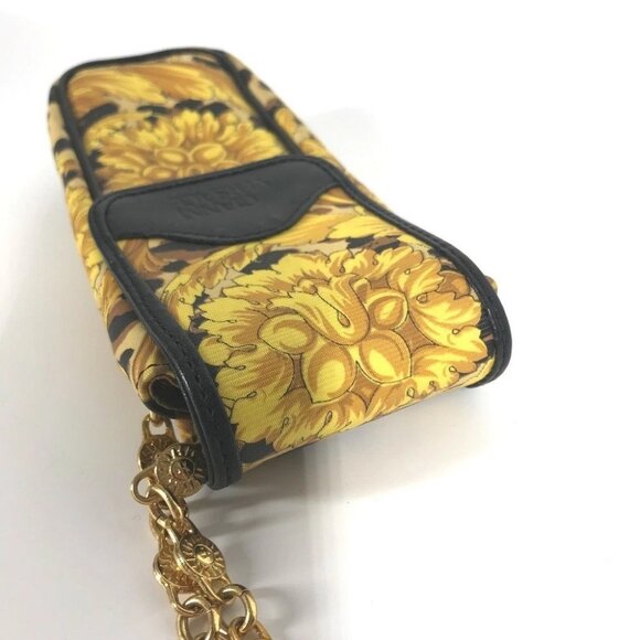 VERSACE Vintage phone cases Leopard pattern leopard Pouch Chain Shoulder Bag - Picture 8 of 13